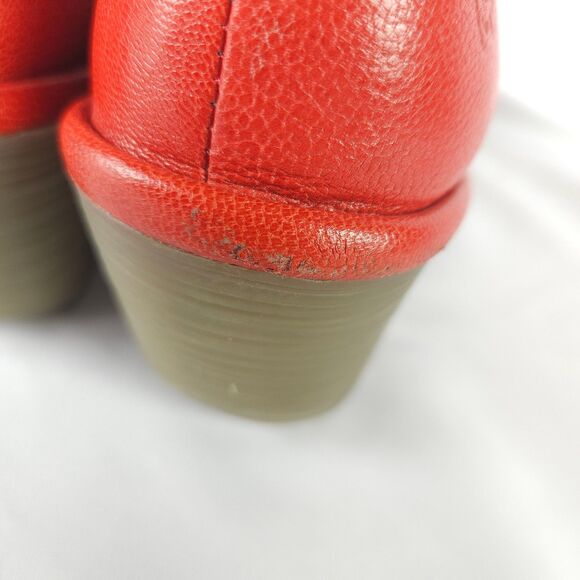 Fly London Women's  Sz 7 / 7.5 US  EU 38 Yoma307fly Peep Toe Wedge Sandal - Picture 4 of 10